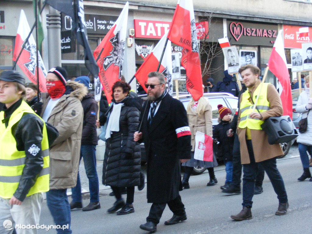 IX Gdyński Marsz  Pamięci Żołnierzy Wyklętych 27.02.2022