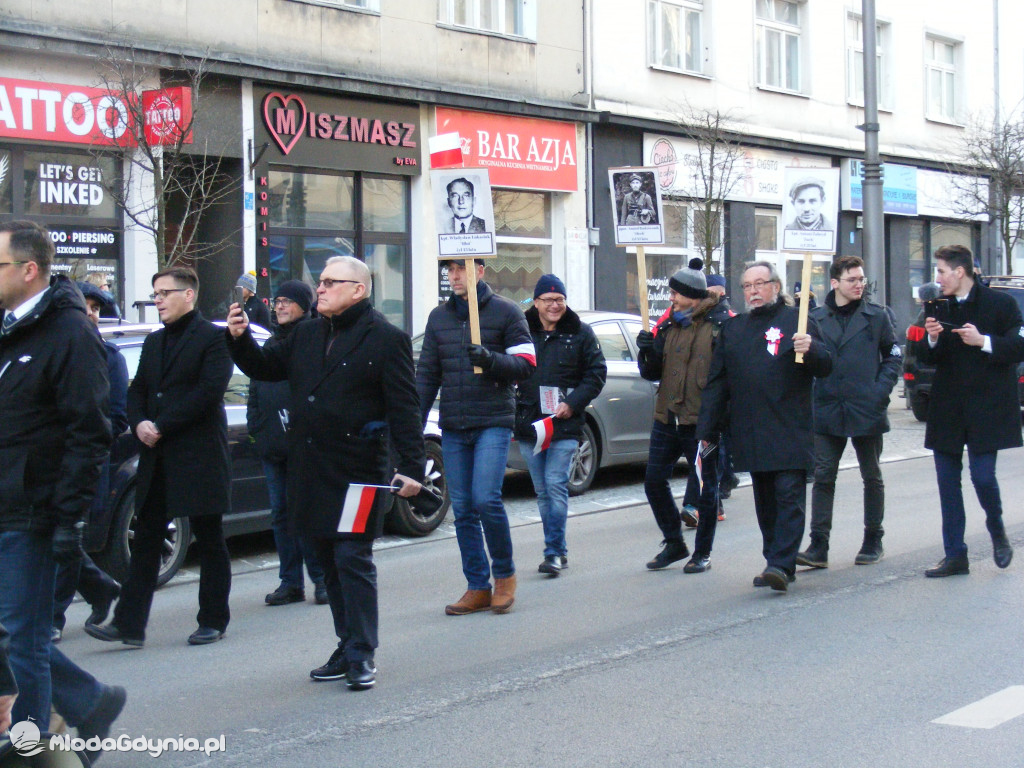 IX Gdyński Marsz  Pamięci Żołnierzy Wyklętych 27.02.2022