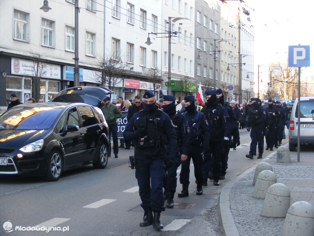 IX Gdyński Marsz  Pamięci Żołnierzy Wyklętych 27.02.2022
