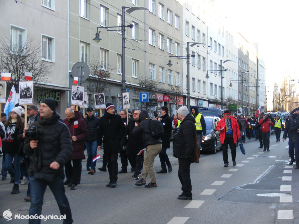 IX Gdyński Marsz  Pamięci Żołnierzy Wyklętych 27.02.2022