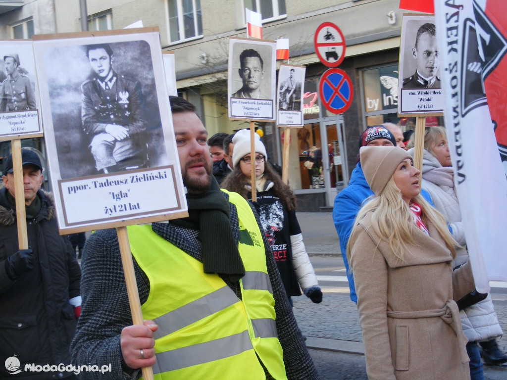IX Gdyński Marsz  Pamięci Żołnierzy Wyklętych 27.02.2022