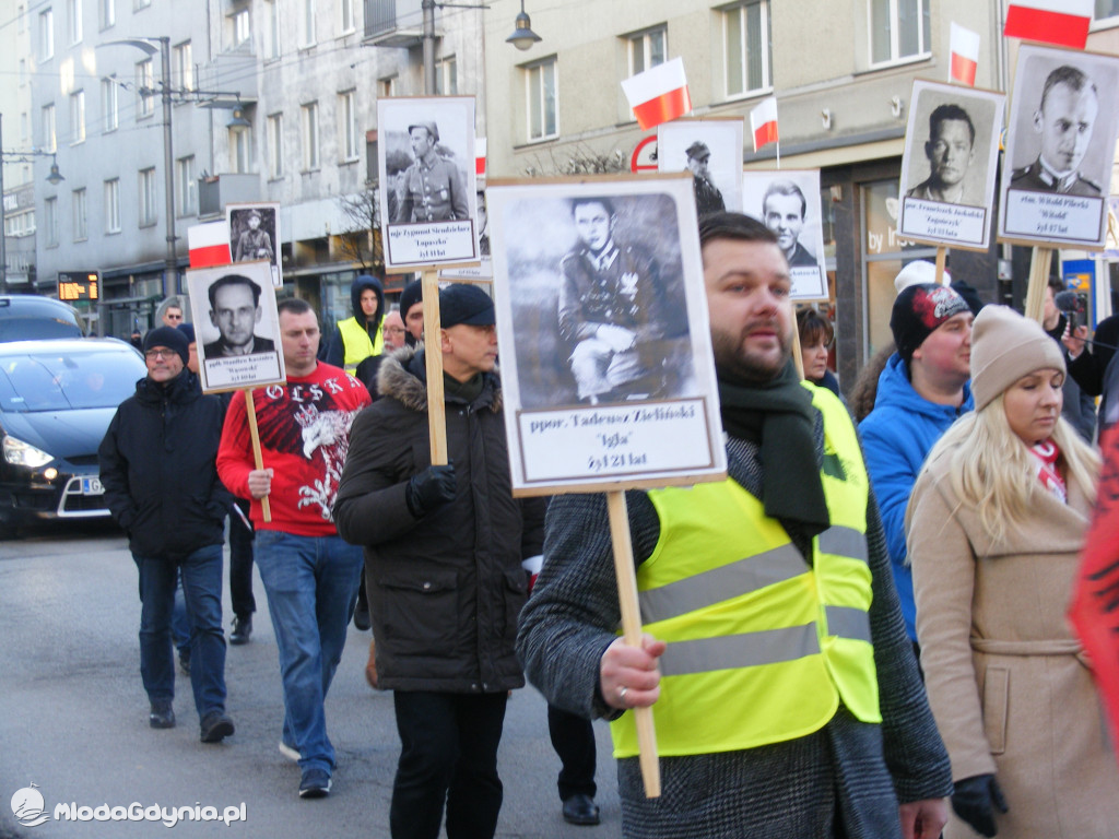 IX Gdyński Marsz  Pamięci Żołnierzy Wyklętych 27.02.2022
