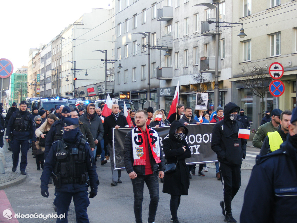 IX Gdyński Marsz  Pamięci Żołnierzy Wyklętych 27.02.2022