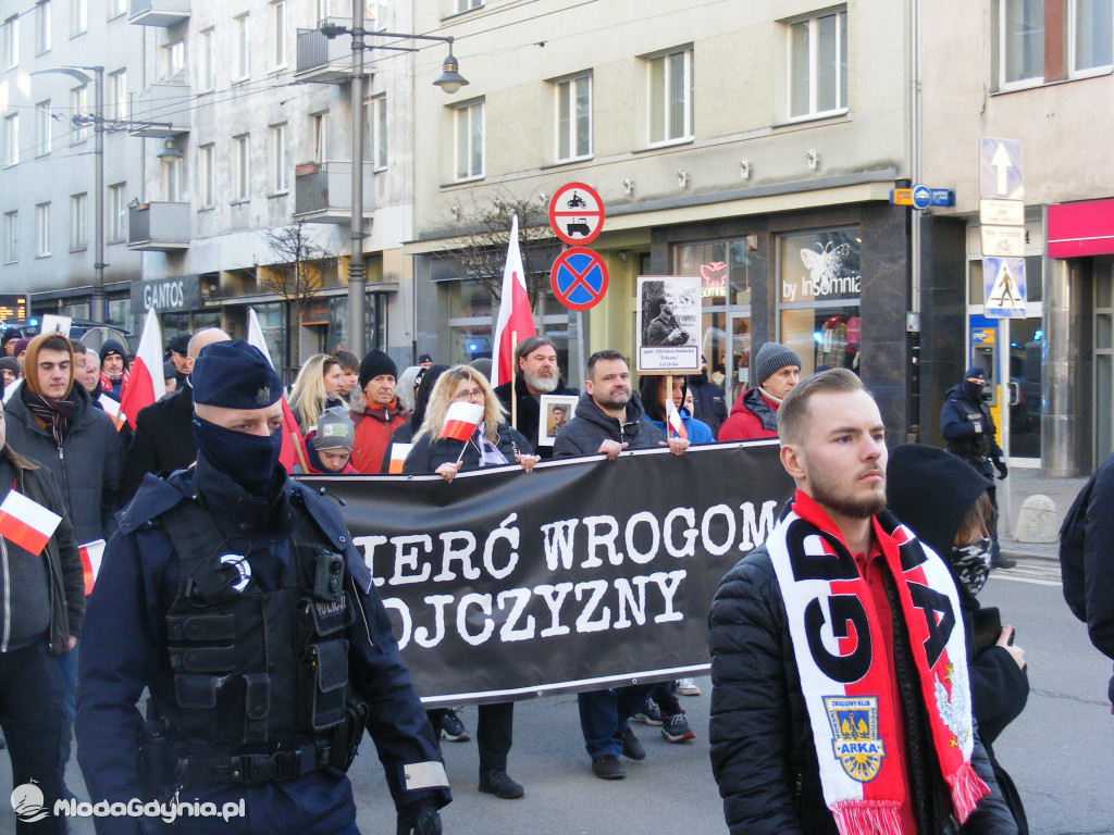 IX Gdyński Marsz  Pamięci Żołnierzy Wyklętych 27.02.2022