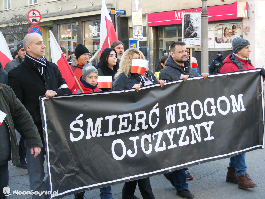 IX Gdyński Marsz  Pamięci Żołnierzy Wyklętych 27.02.2022
