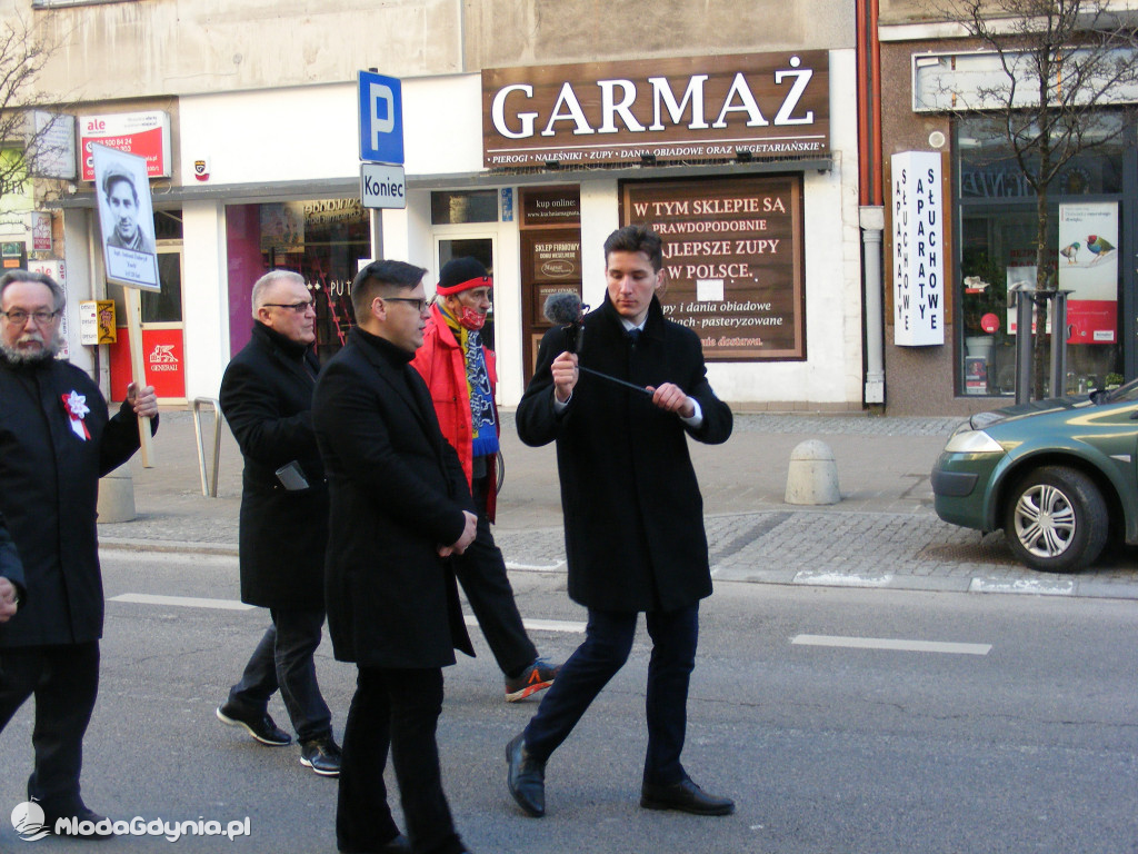 IX Gdyński Marsz  Pamięci Żołnierzy Wyklętych 27.02.2022