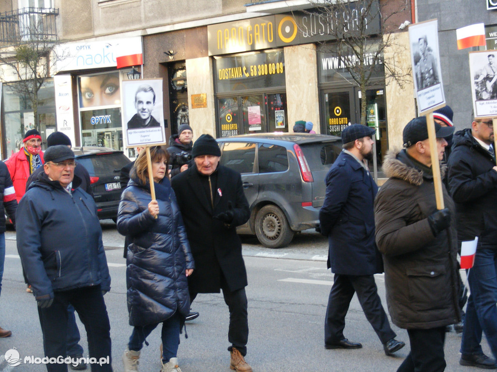 IX Gdyński Marsz  Pamięci Żołnierzy Wyklętych 27.02.2022