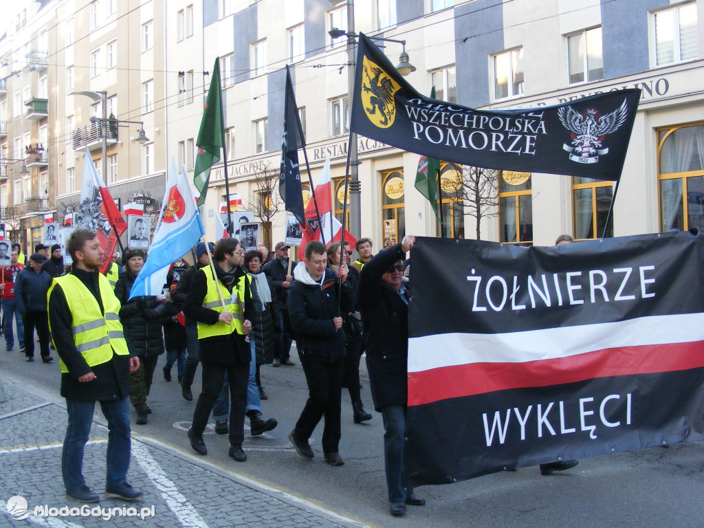IX Gdyński Marsz  Pamięci Żołnierzy Wyklętych 27.02.2022