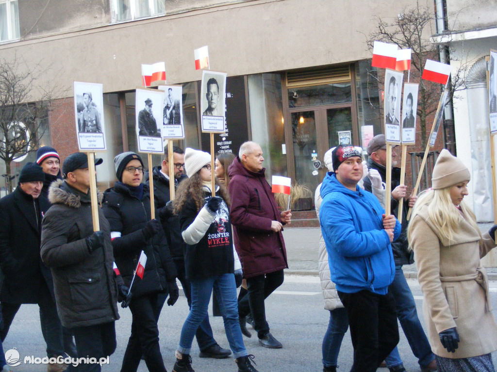 IX Gdyński Marsz  Pamięci Żołnierzy Wyklętych 27.02.2022
