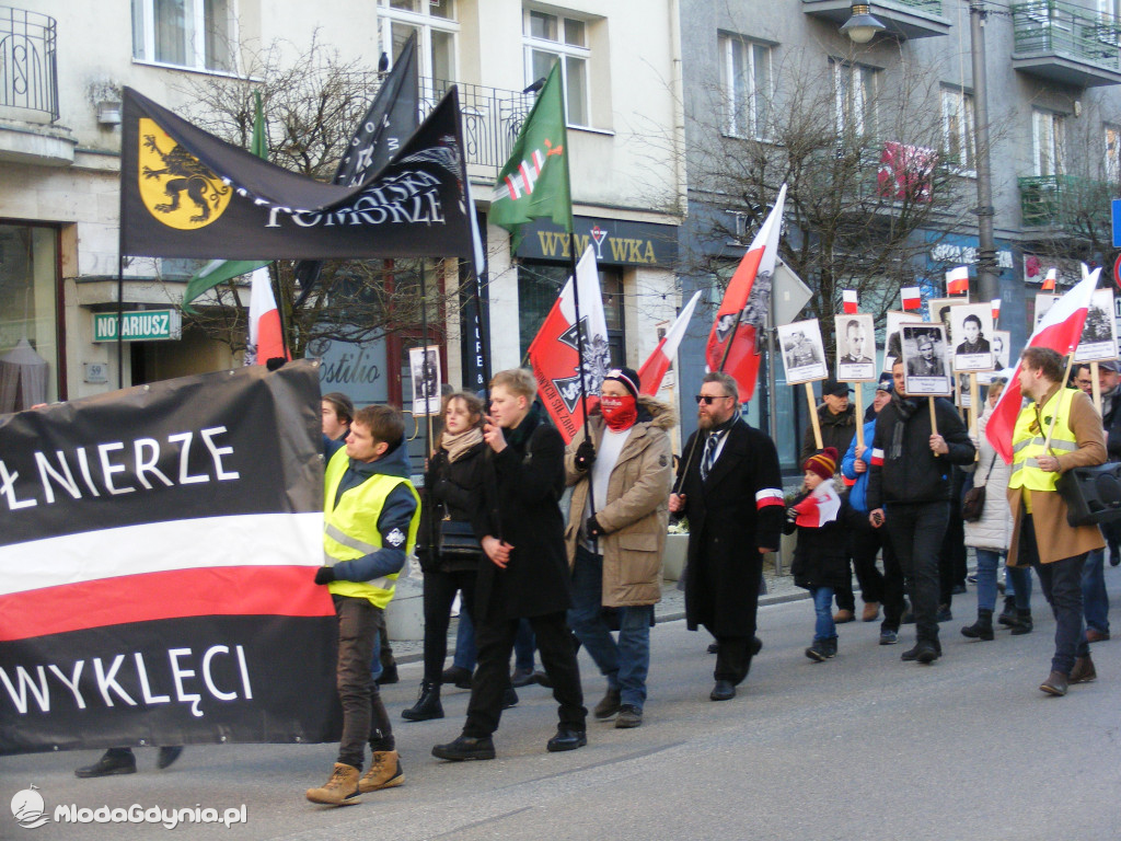 IX Gdyński Marsz  Pamięci Żołnierzy Wyklętych 27.02.2022