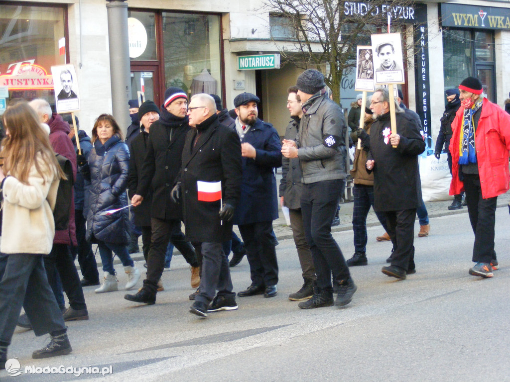 IX Gdyński Marsz  Pamięci Żołnierzy Wyklętych 27.02.2022