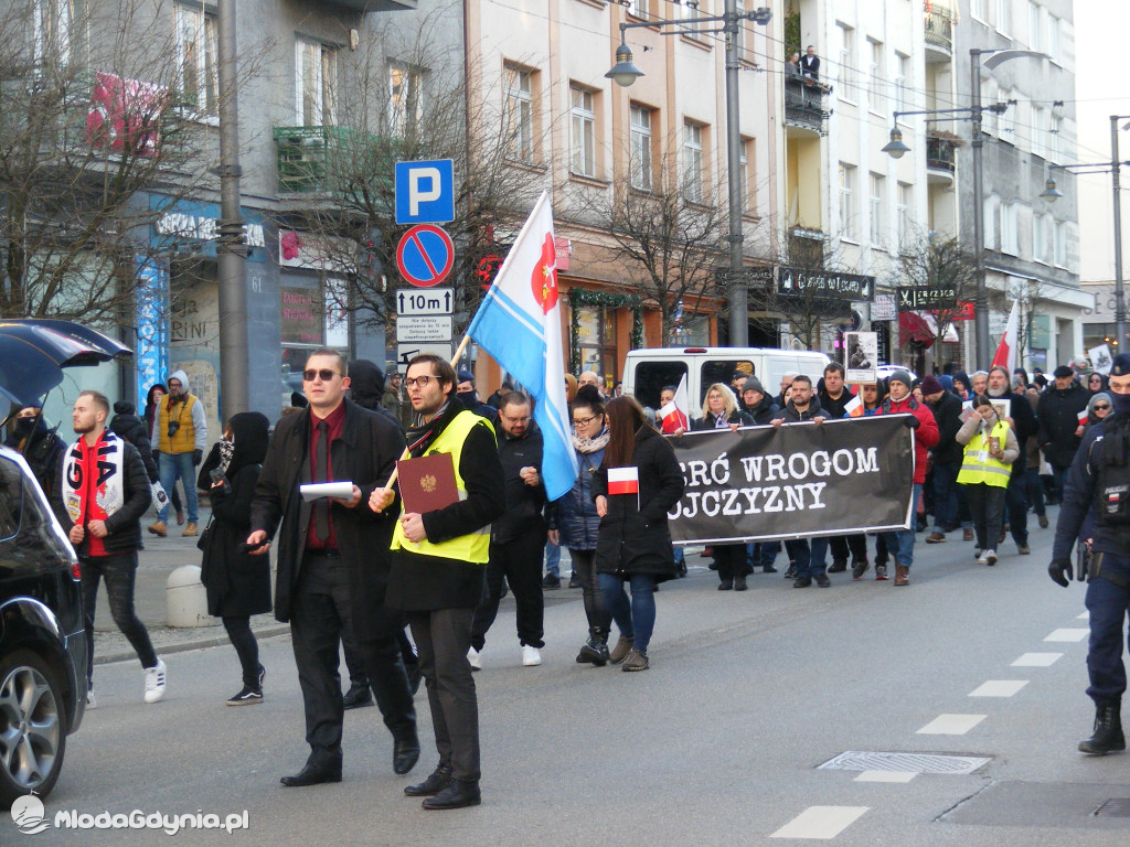 IX Gdyński Marsz  Pamięci Żołnierzy Wyklętych 27.02.2022
