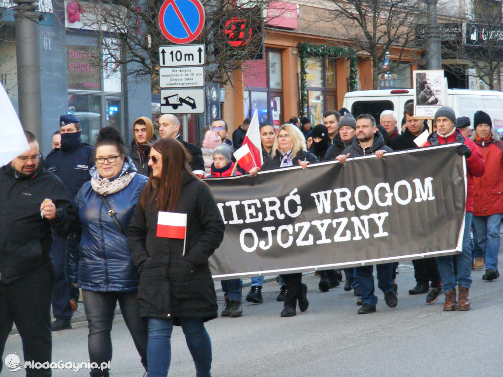 IX Gdyński Marsz  Pamięci Żołnierzy Wyklętych 27.02.2022