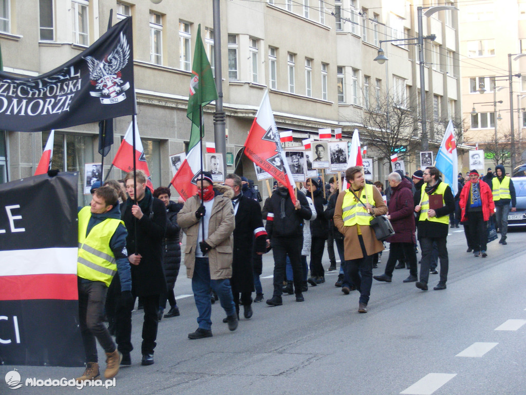 IX Gdyński Marsz  Pamięci Żołnierzy Wyklętych 27.02.2022