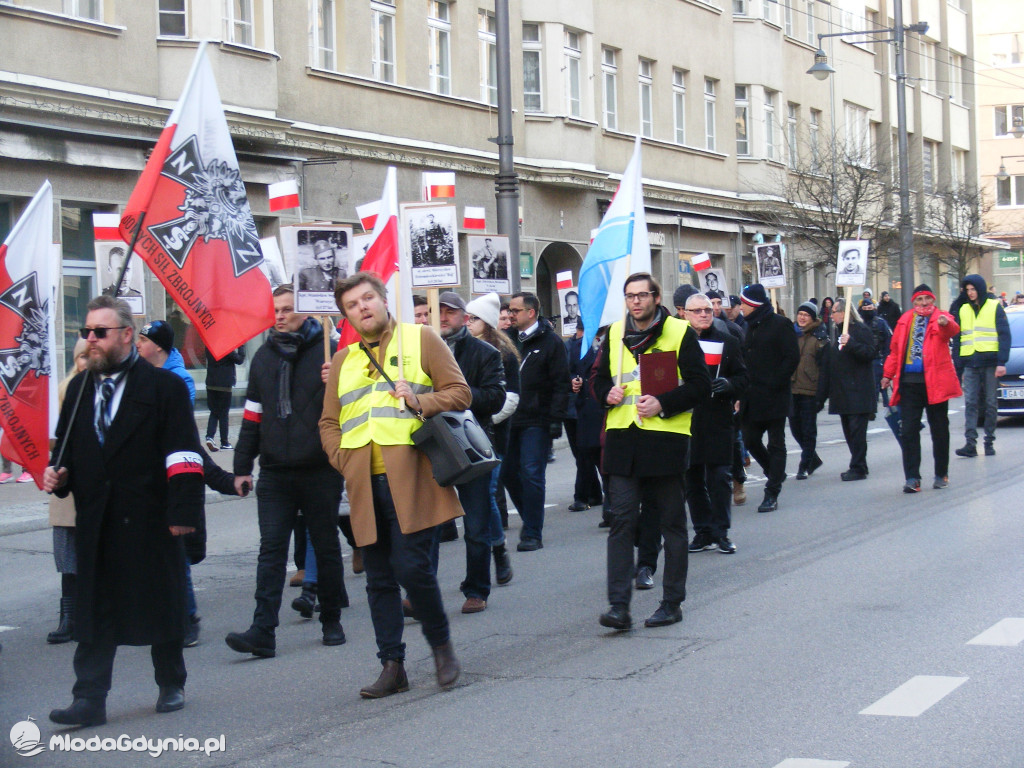 IX Gdyński Marsz  Pamięci Żołnierzy Wyklętych 27.02.2022