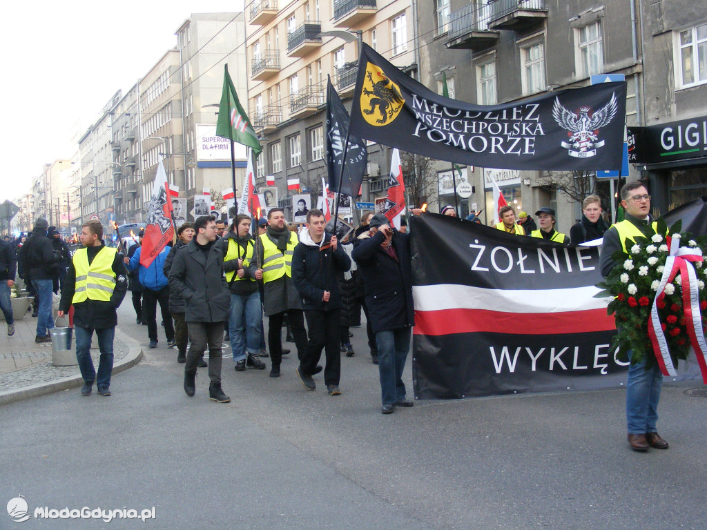 IX Gdyński Marsz  Pamięci Żołnierzy Wyklętych 27.02.2022