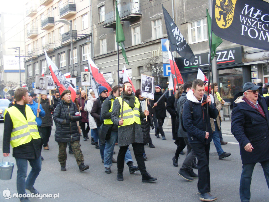 IX Gdyński Marsz  Pamięci Żołnierzy Wyklętych 27.02.2022