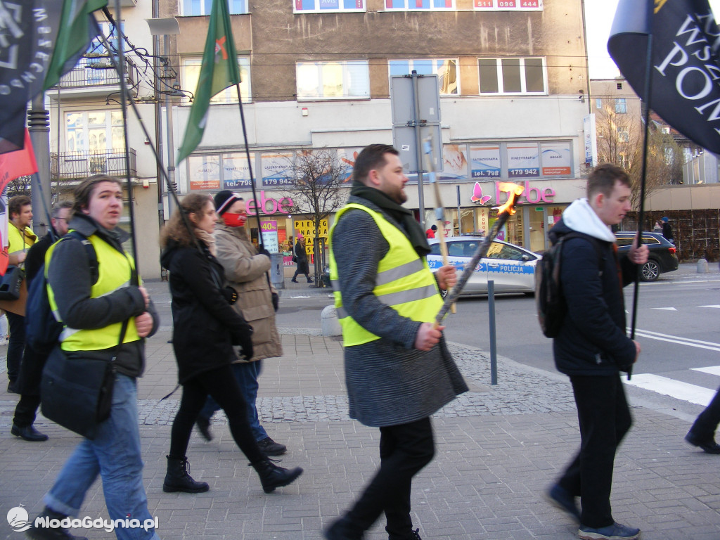 IX Gdyński Marsz  Pamięci Żołnierzy Wyklętych 27.02.2022