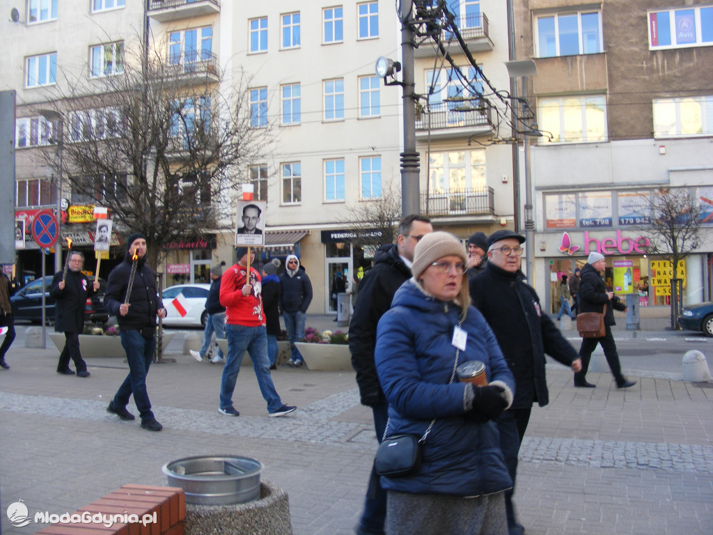 IX Gdyński Marsz  Pamięci Żołnierzy Wyklętych 27.02.2022