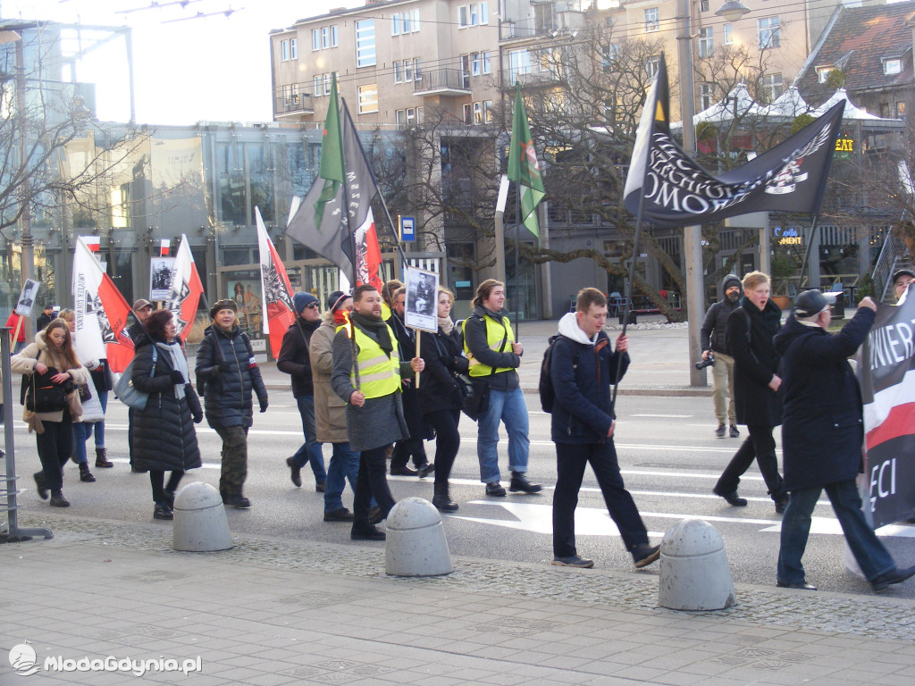 IX Gdyński Marsz  Pamięci Żołnierzy Wyklętych 27.02.2022