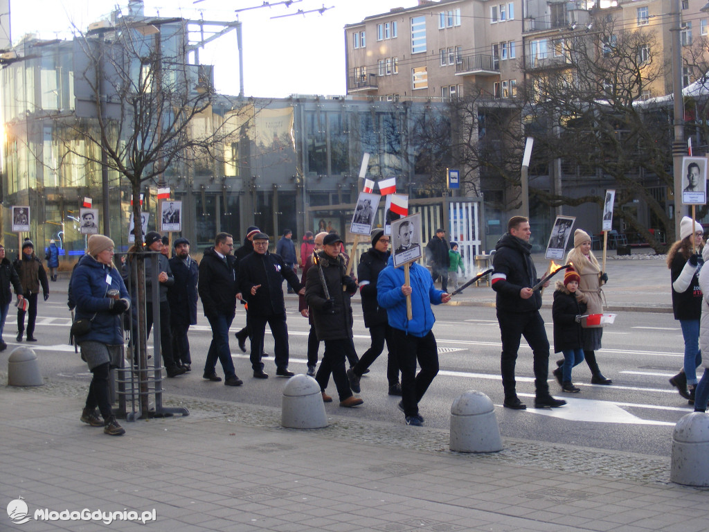 IX Gdyński Marsz  Pamięci Żołnierzy Wyklętych 27.02.2022