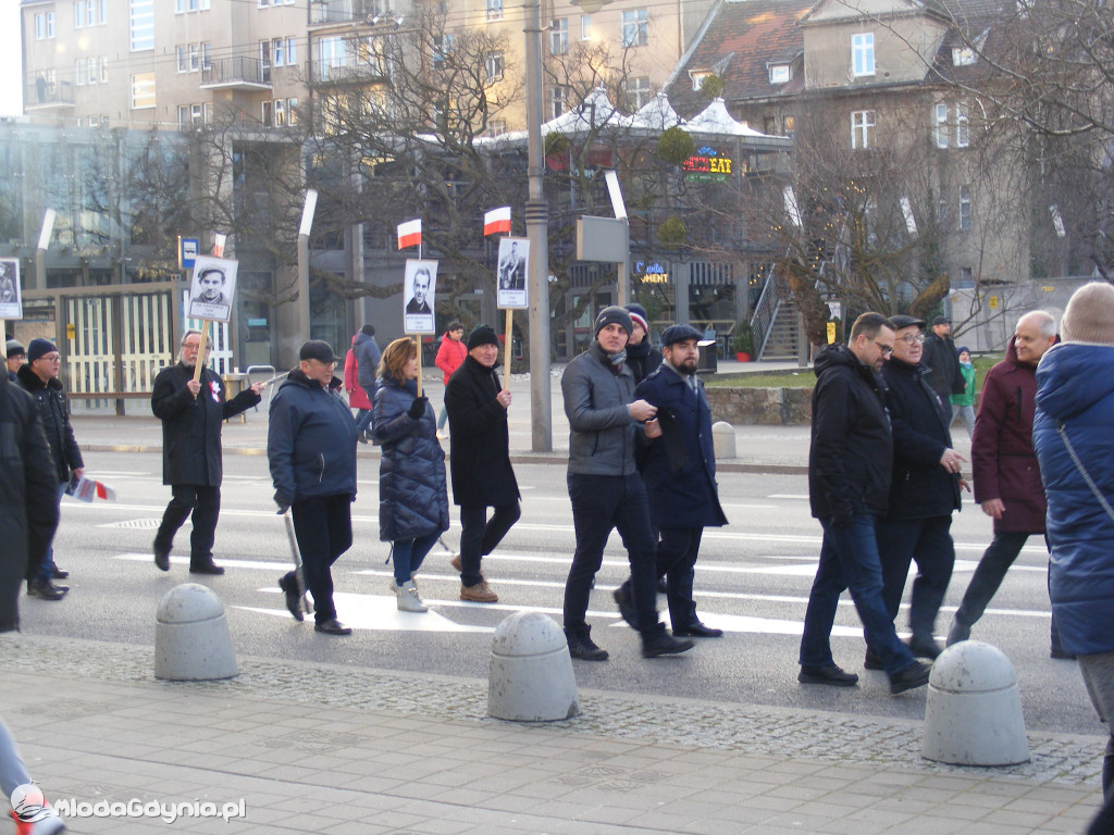 IX Gdyński Marsz  Pamięci Żołnierzy Wyklętych 27.02.2022