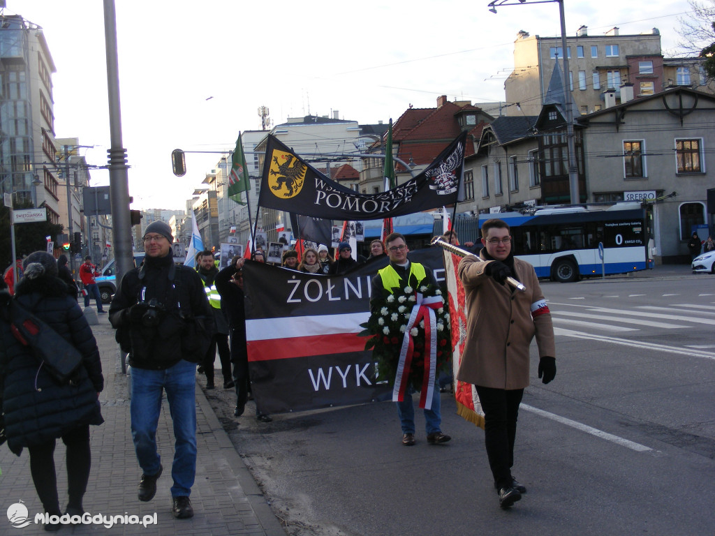 IX Gdyński Marsz  Pamięci Żołnierzy Wyklętych 27.02.2022