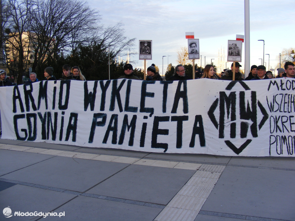 IX Gdyński Marsz  Pamięci Żołnierzy Wyklętych 27.02.2022