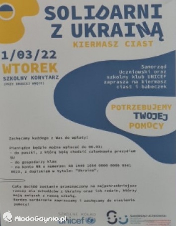 GDYŃSKA TRÓJKA SOLIDARNA Z RODZINAMI Z UKRAINY