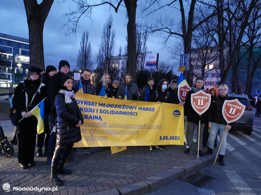 Gdynia z Wami i Gdyński Młodzieżowy Marsz Pokoju i Solidarności