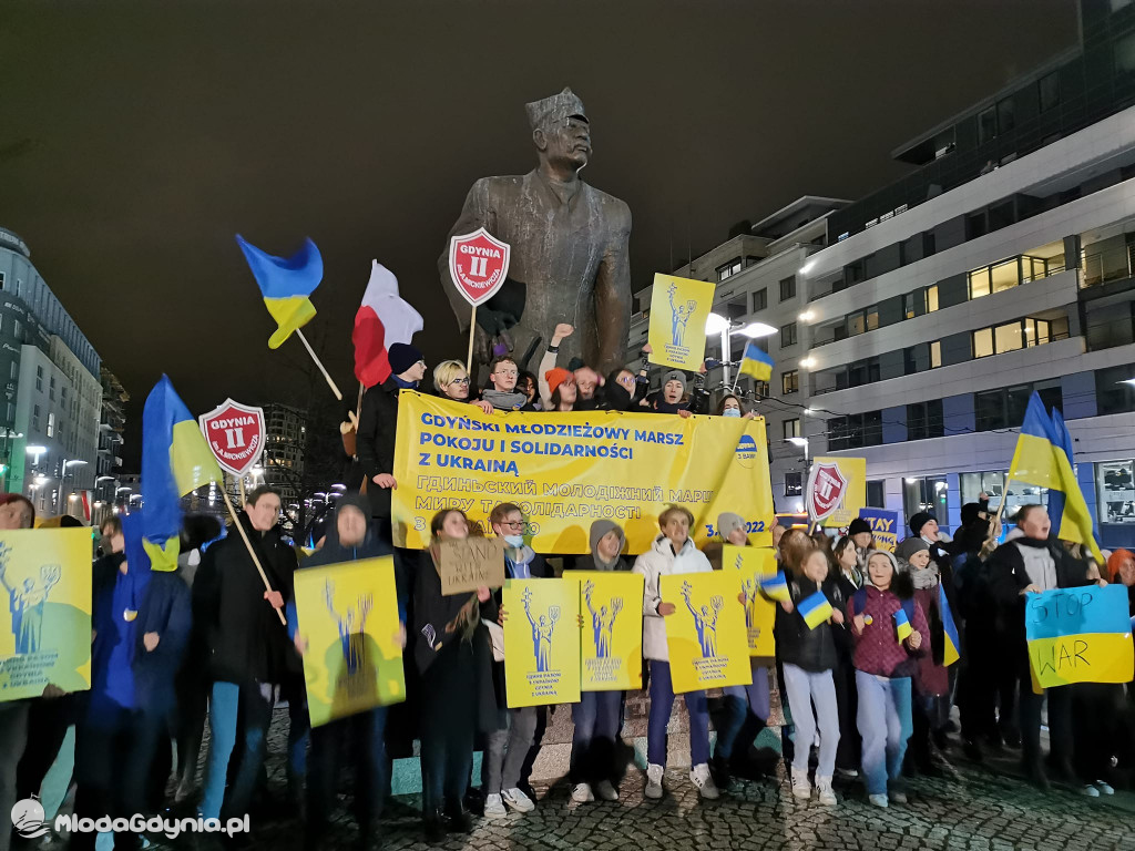 Gdynia z Wami i Gdyński Młodzieżowy Marsz Pokoju i Solidarności