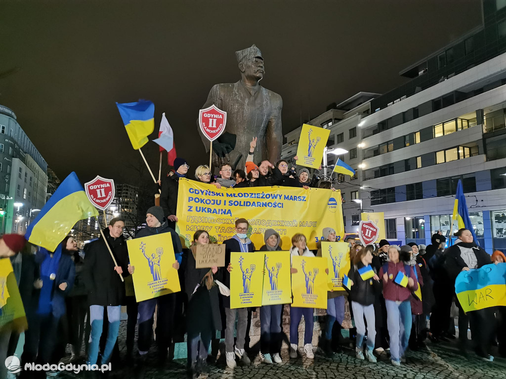 Gdynia z Wami i Gdyński Młodzieżowy Marsz Pokoju i Solidarności