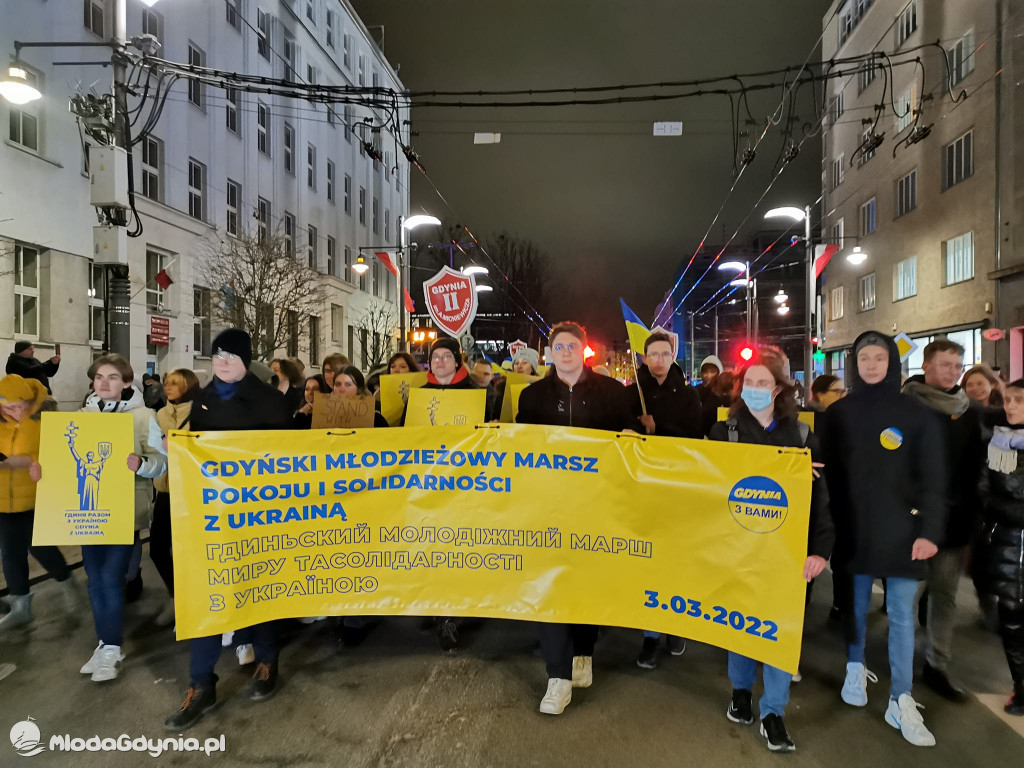 Gdynia z Wami i Gdyński Młodzieżowy Marsz Pokoju i Solidarności