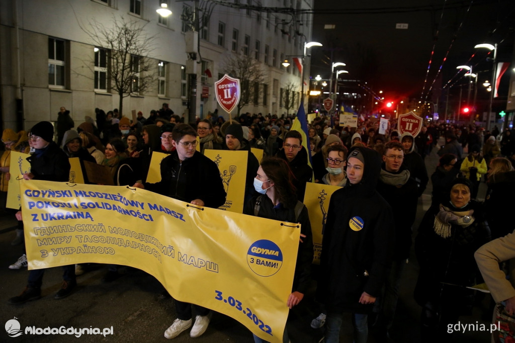 Gdynia z Wami i Gdyński Młodzieżowy Marsz Pokoju i Solidarności