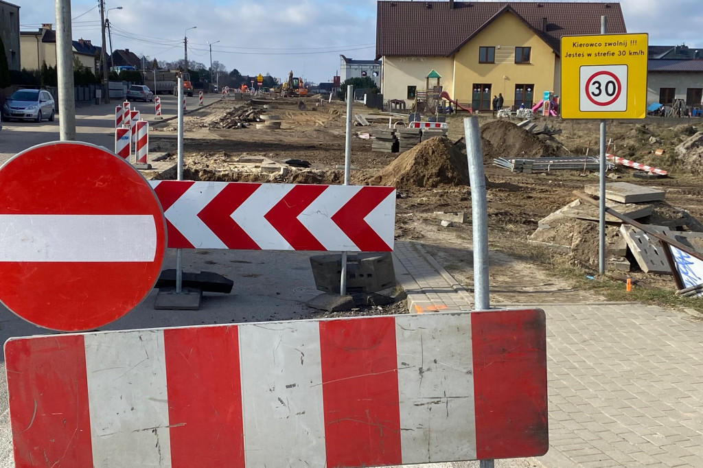 Przebudowa ulic Gryfa Pomorskiego i Necla w Wejherowie