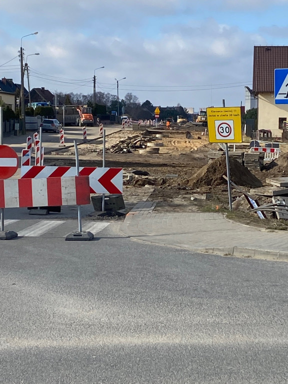 Przebudowa ulic Gryfa Pomorskiego i Necla w Wejherowie