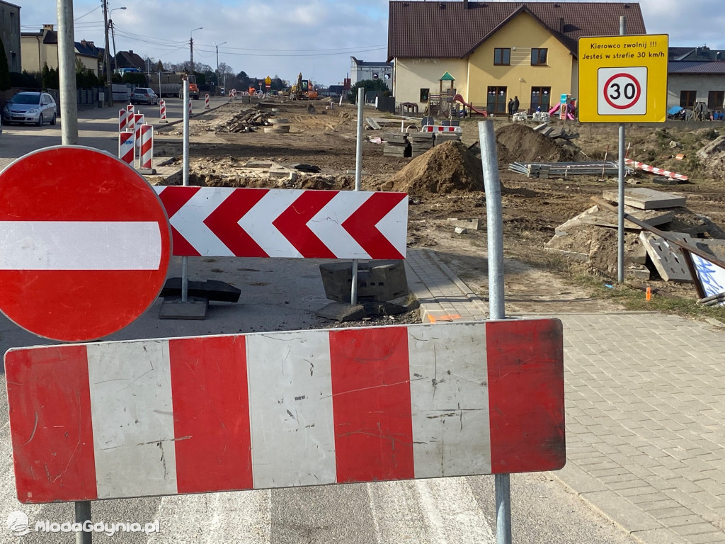 Przebudowa ulic Gryfa Pomorskiego i Necla w Wejherowie
