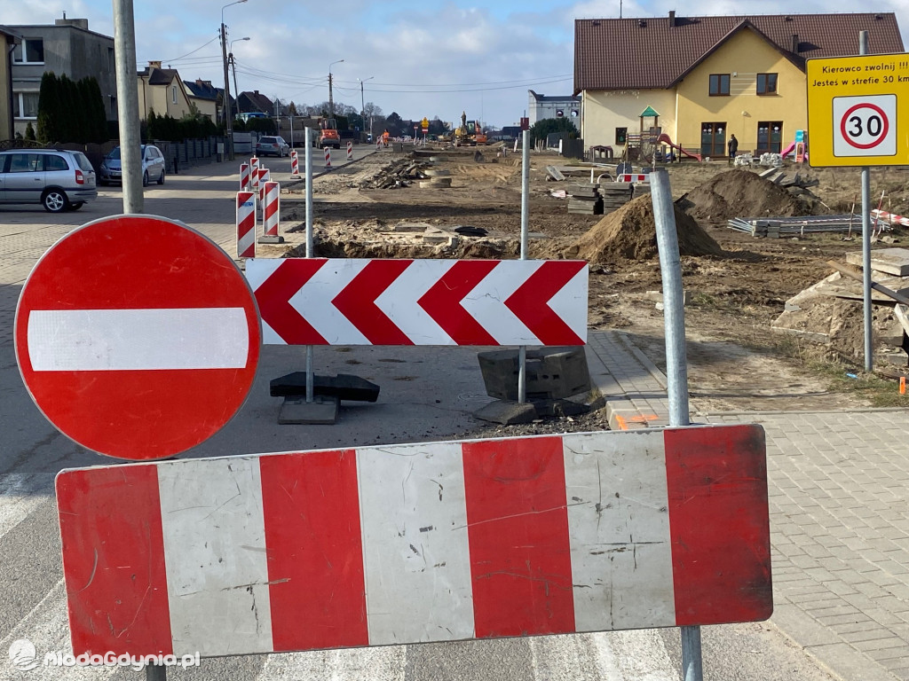 Przebudowa ulic Gryfa Pomorskiego i Necla w Wejherowie