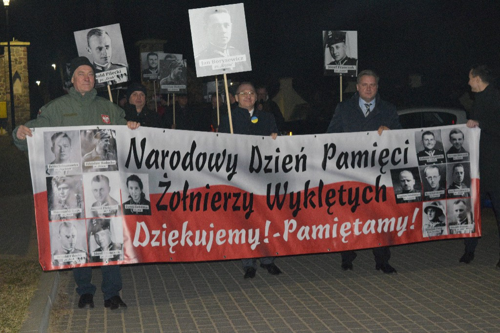 Marsz Żołnierzy Wyklętych Czarne 12.03.22
