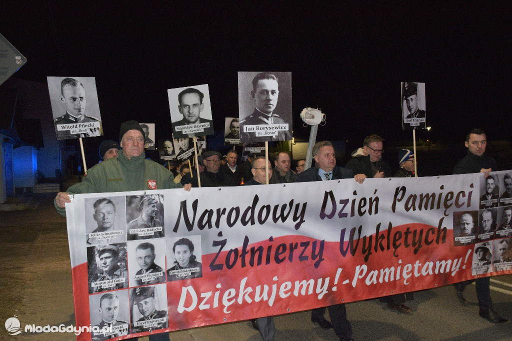 Marsz Żołnierzy Wyklętych Czarne 12.03.22