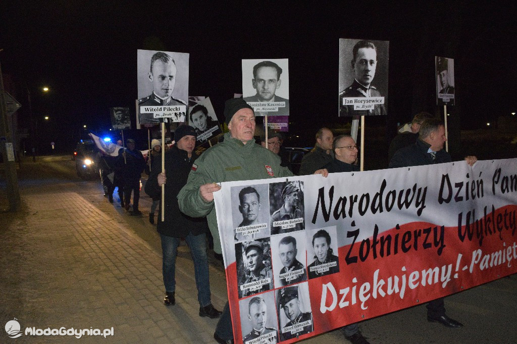 Marsz Żołnierzy Wyklętych Czarne 12.03.22