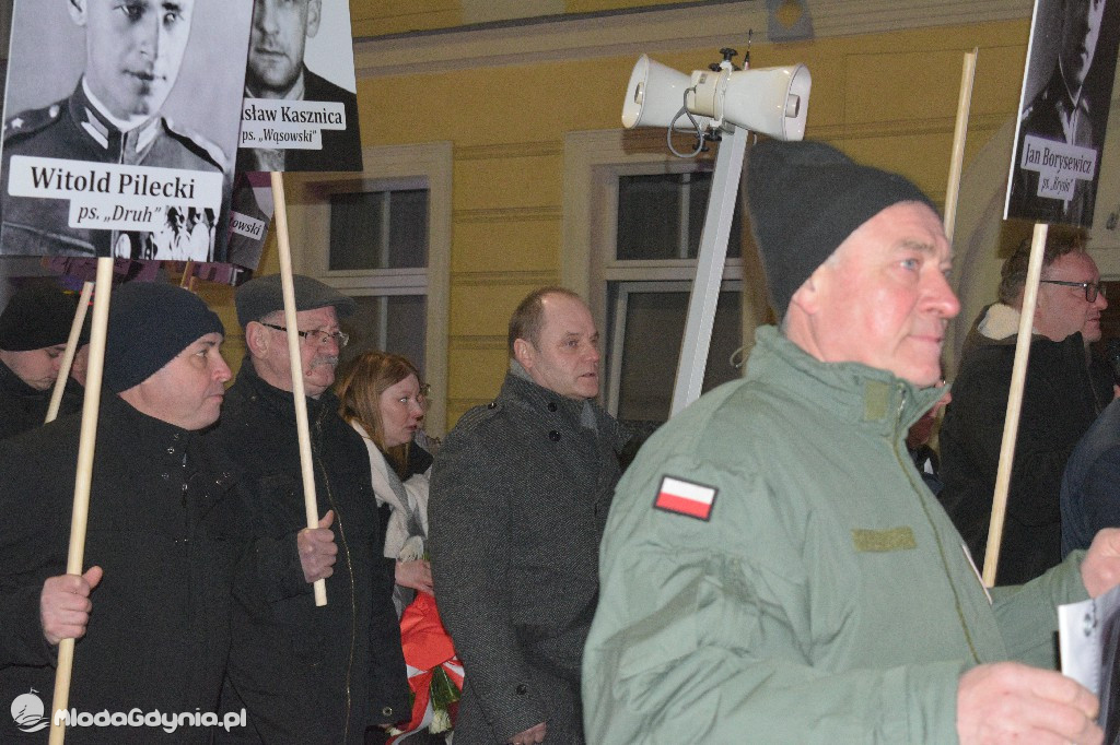 Marsz Żołnierzy Wyklętych Czarne 12.03.22