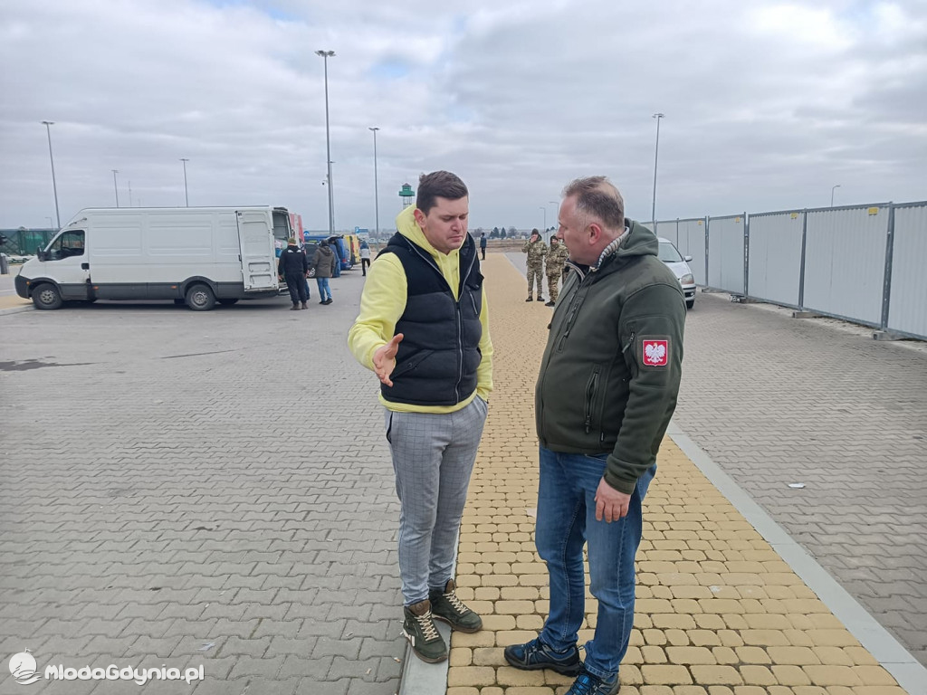Brygada Inki pojechała po uchodźców i zawiozła dary