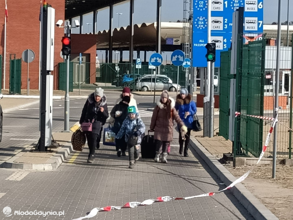 Brygada Inki pojechała po uchodźców i zawiozła dary