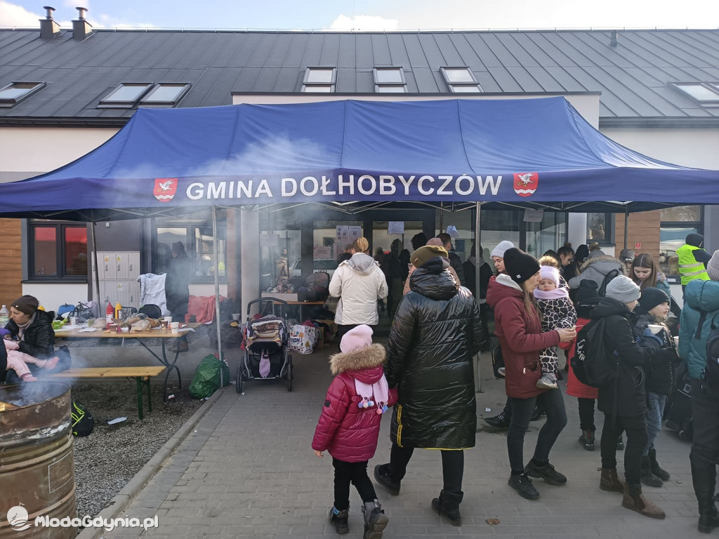 Brygada Inki pojechała po uchodźców i zawiozła dary