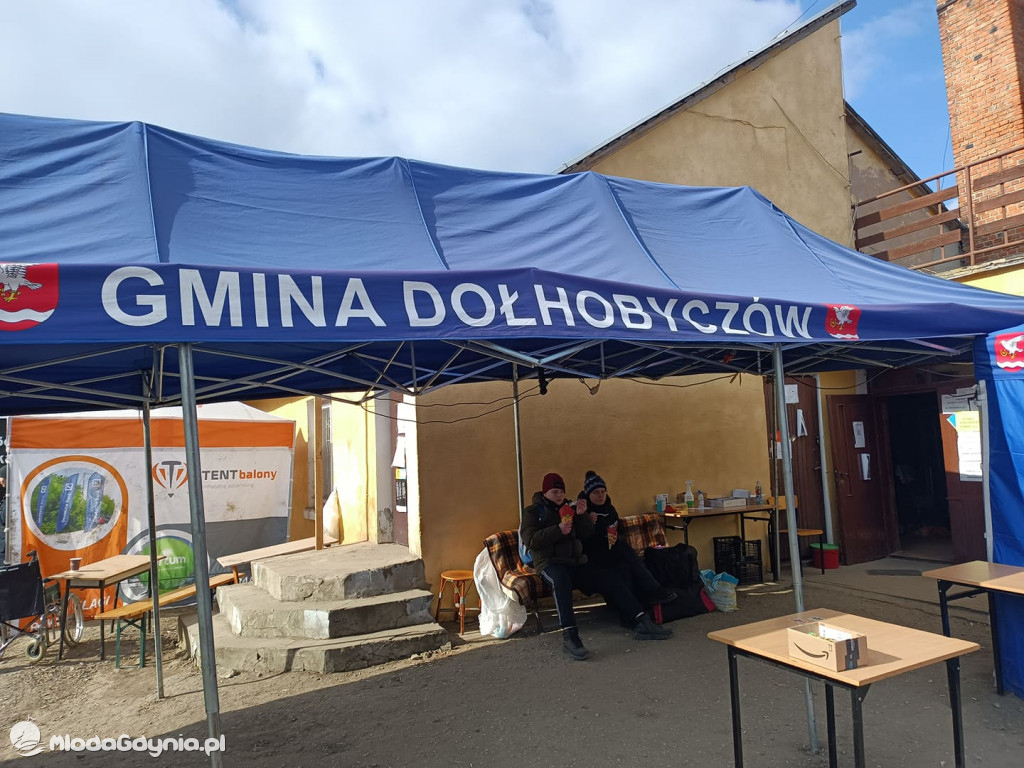 Brygada Inki pojechała po uchodźców i zawiozła dary