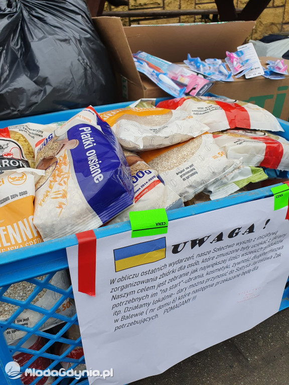 Stowarzyszenie Przystań Balewo - zbiórka dla Ukrainy