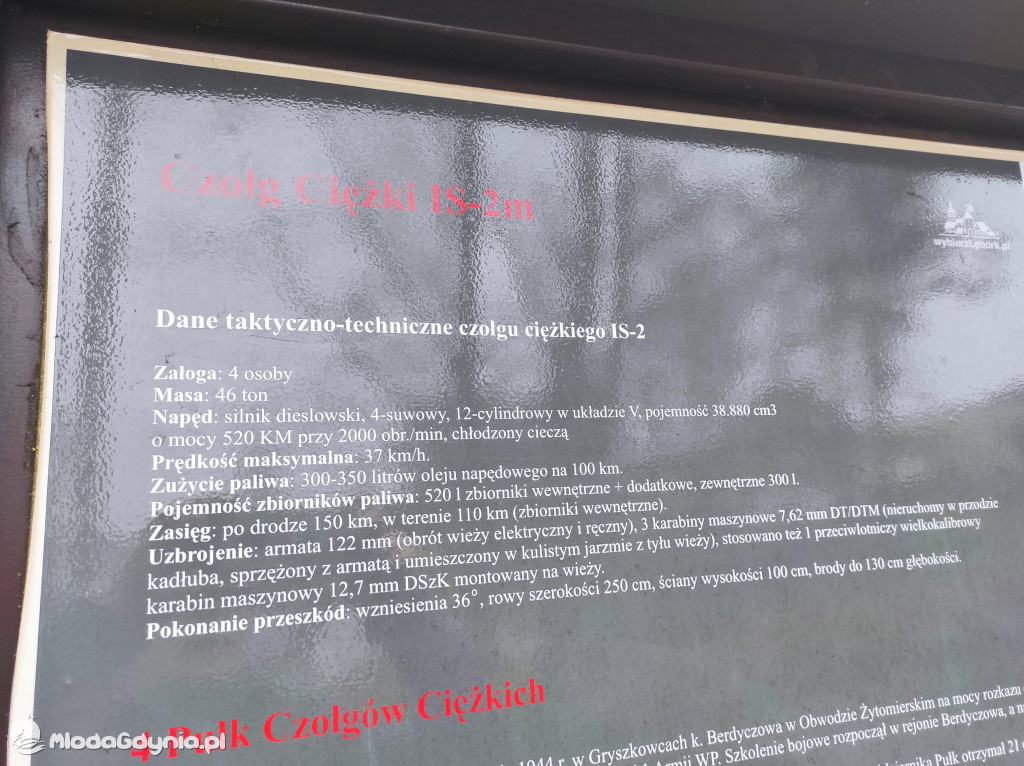 Czołg w Lęborku