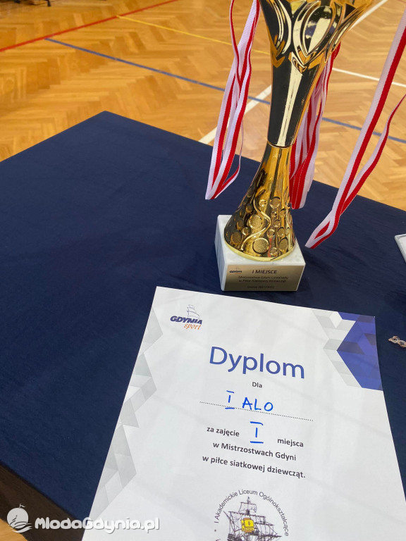 Siatkarki I ALO Mistrzyniami Gdyni