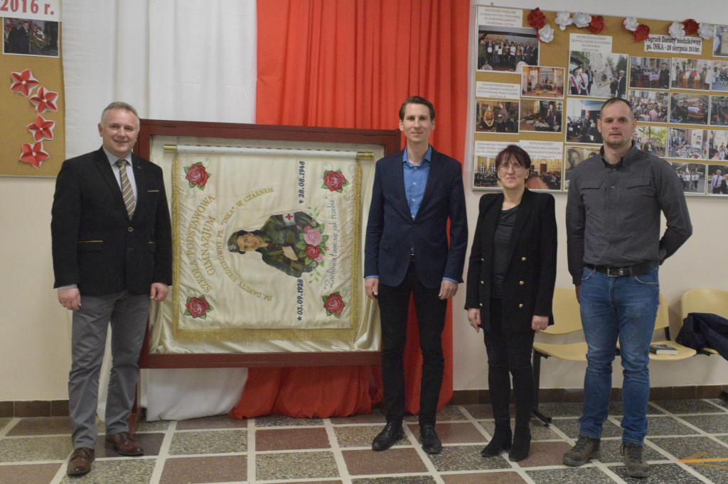 Poseł Kacper Płażyński w Czarnem